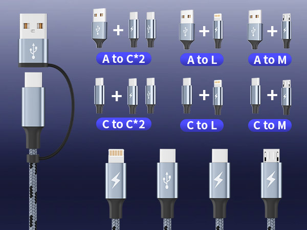 multi charging cable