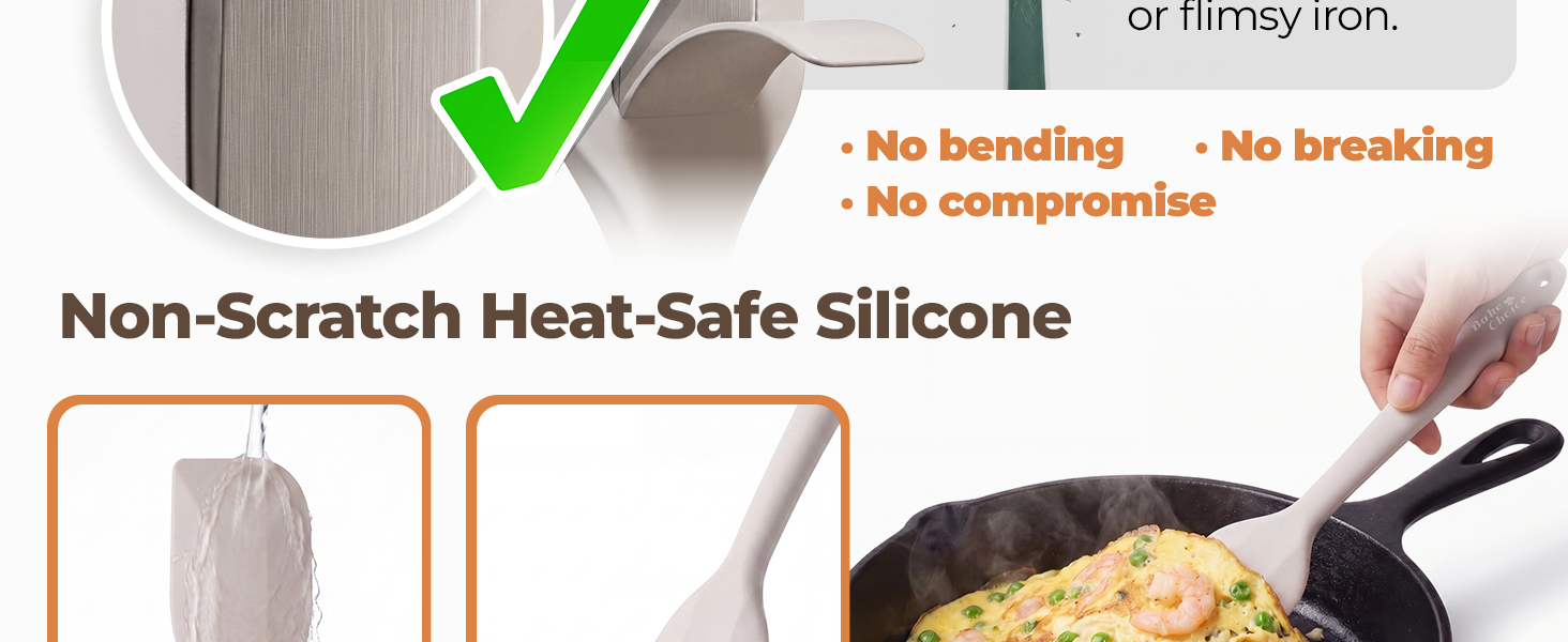spatulas silicone heat resistant