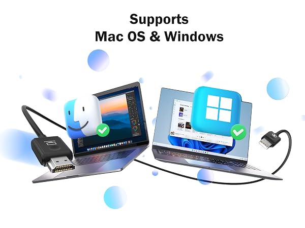 Lemorele WIreless HDMI Video Transmitter and Receiver for Mac OS and Window
