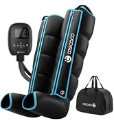CooCoCo Cordless Leg Compression Massager, Leg Massager for Circulation and Pain Relief, Foot Cal...