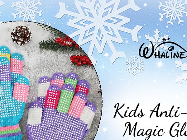 Kids Anti-Skid Magic Gloves