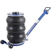 VEVOR Air Jack, 5 Ton/11000 lbs Triple Bag Air Jack, Airbag Jack with Six Steel Pipes, Lift up to...