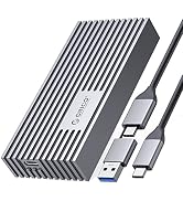 ORICO NVMe SSD Enclosure 40Gbps M.2 to USB-C Adapter for NVMe M-Key 4TB SSD 2280, Aluminum M2 Ext...
