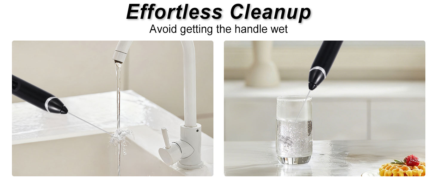 mini mixer Easy to clean