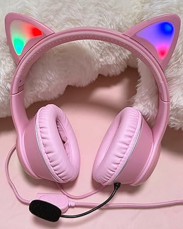 vigros cat ear headsets