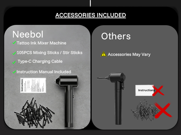 Ready-to-Use Complete Kit, 105PCS Stirring Sticks + Guide.