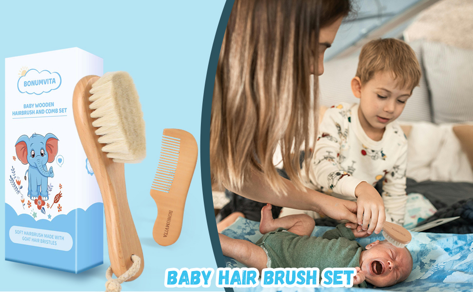baby hair brush
