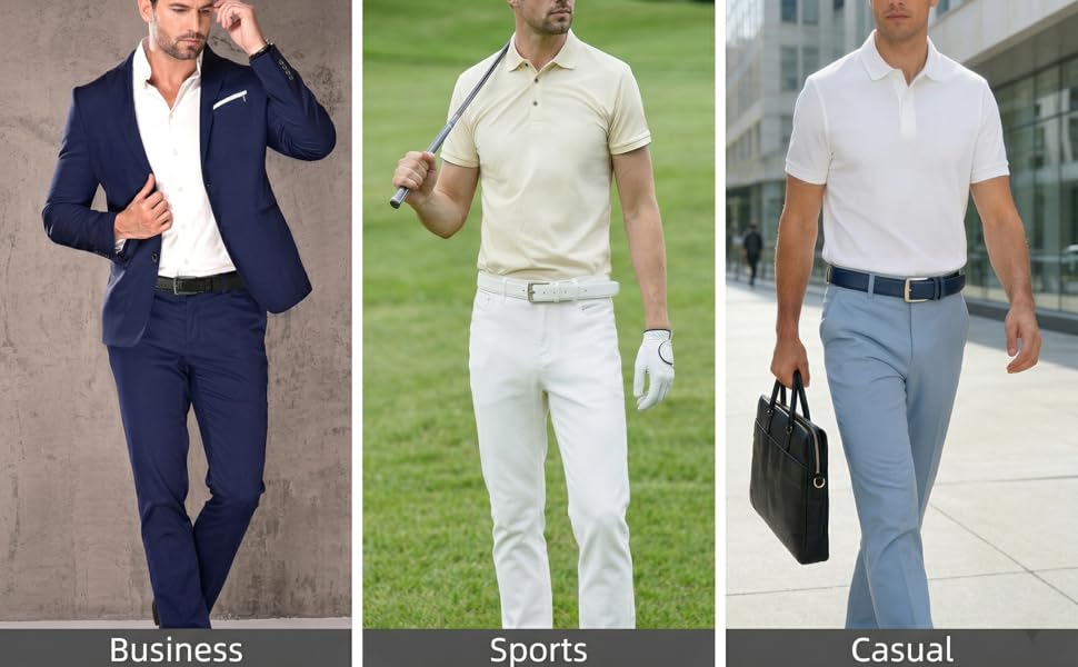 Handmade, 100% Cow Leather, Fashion &amp;amp; Classic Designs for Work Business and Casual