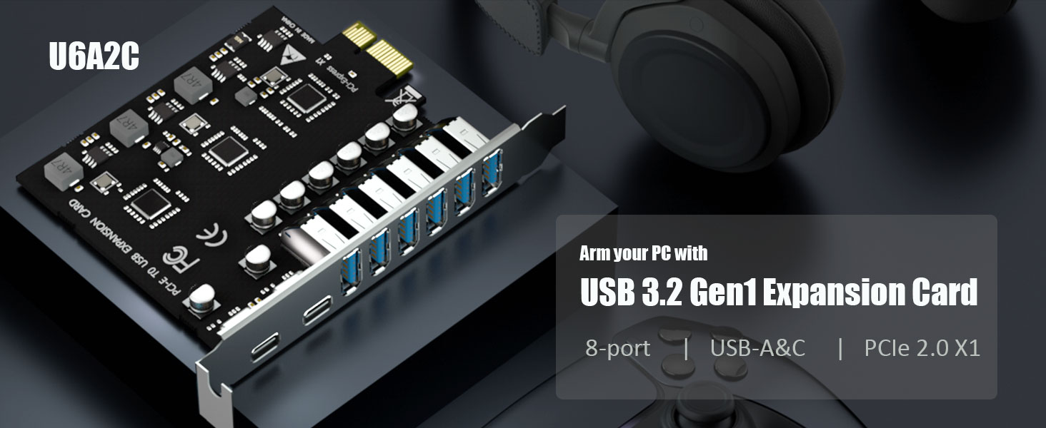 PCIe USB Expansion Card