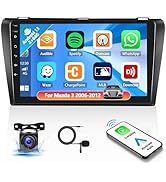 [2+64G] Android 13 Car Stereo for Mazda 3 2006-2012 with Apple Carplay&amp;Android Auto,9 Inch Touch ...