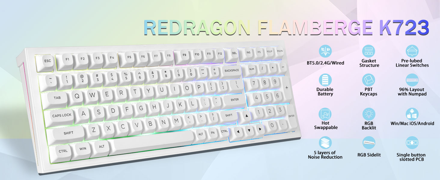 wireless gaming keyboard