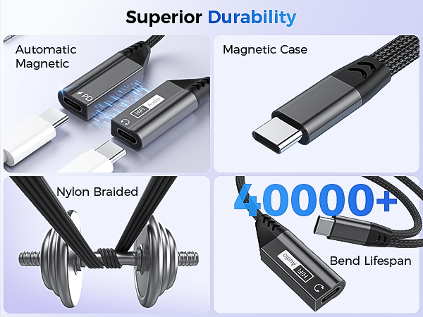 usb c splitter 1 in 2 out