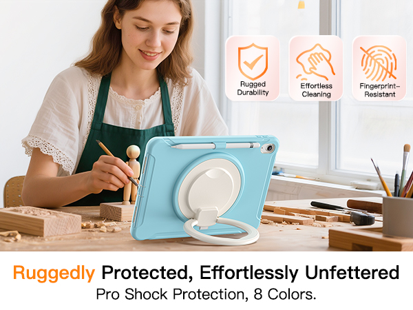 ruggedly protected, effortlessly unfettered