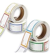 800 Pcs Freezer Labels, 4 Rolls Removable Food Storage Labels, Frozen Food Labels, Self-Adhesive ...