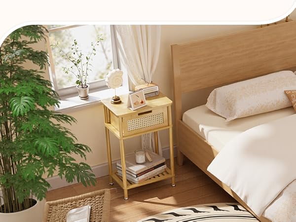 Modern Nightstand with Drawer