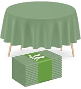 Sage Green Round Tablecloth
