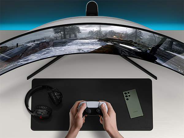 Vegan-Leather Premium Desk Mat