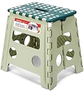 ACSTEP 13 Inch Folding Step Stool,Foldable Step Stools for Kids and Adults 300 LB Capacity, 300 L...