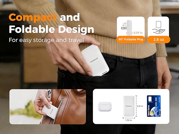 flat wall charger