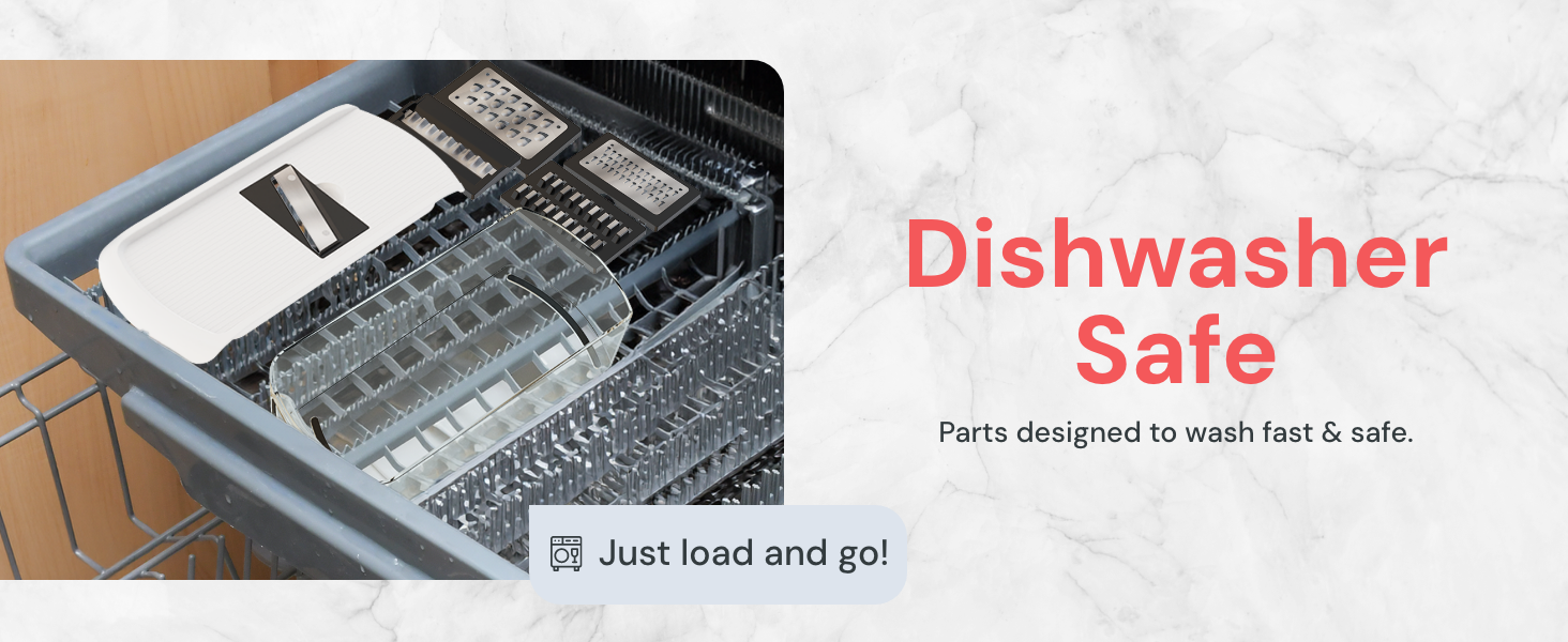 Fullstar mandoline slicer is always top-rack dishwasher ready
