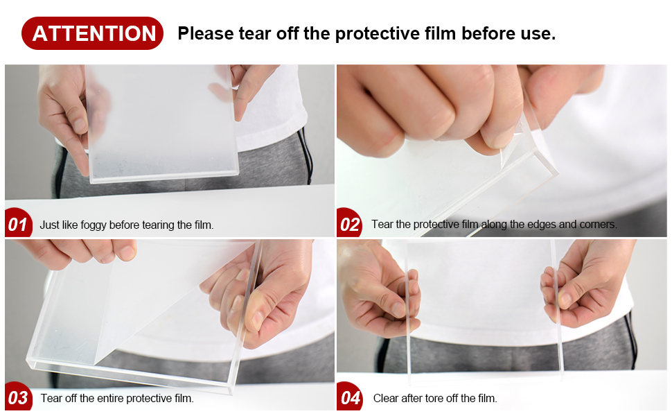 Prompt for film tearing