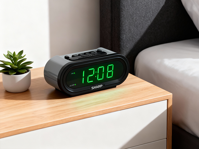 Sharp Accuet Automatic Setting Alarm Clock Never Set Technology
