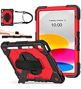 Nitupai iPad 10th Generation Case 2022 iPad 10th Gen Cases iPad 10.9 Case Cover With Pencil Holde...