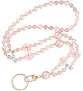Ornaland Teacher Lanyard Beaded Lanyards for id Badges for Women Nurse Student Office Leisure or ...