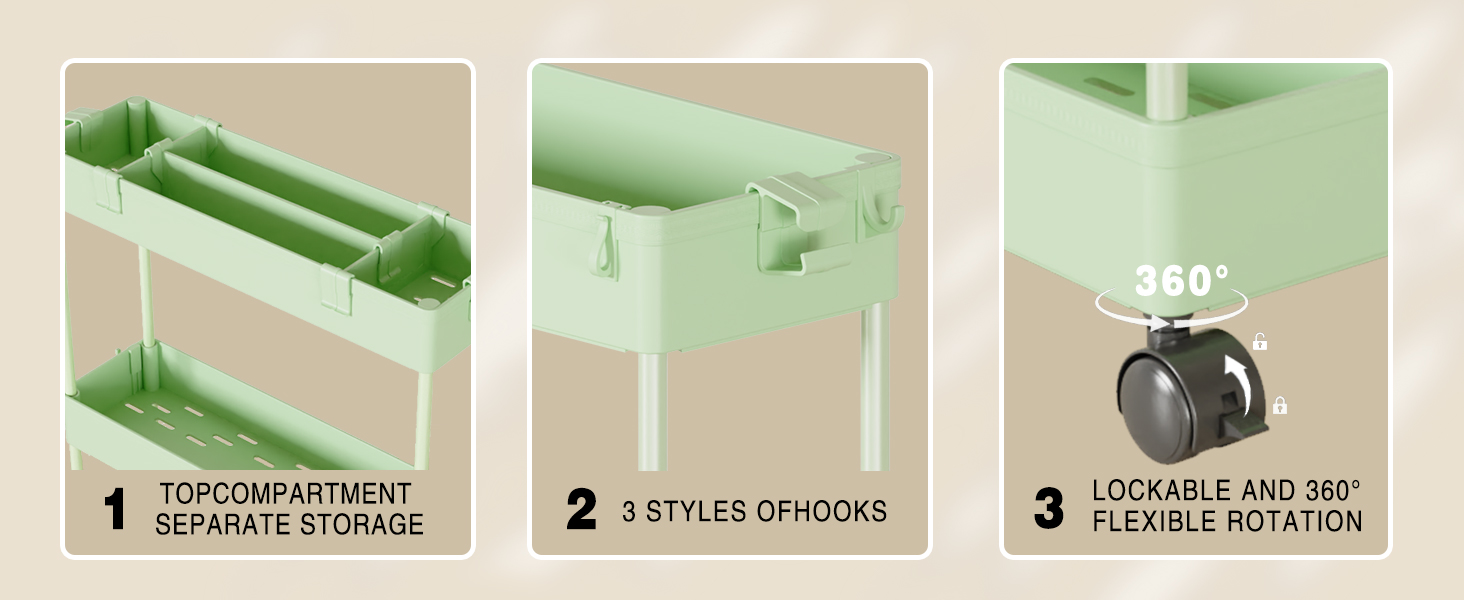 bathroom cart