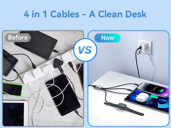 usb c multi charging cable