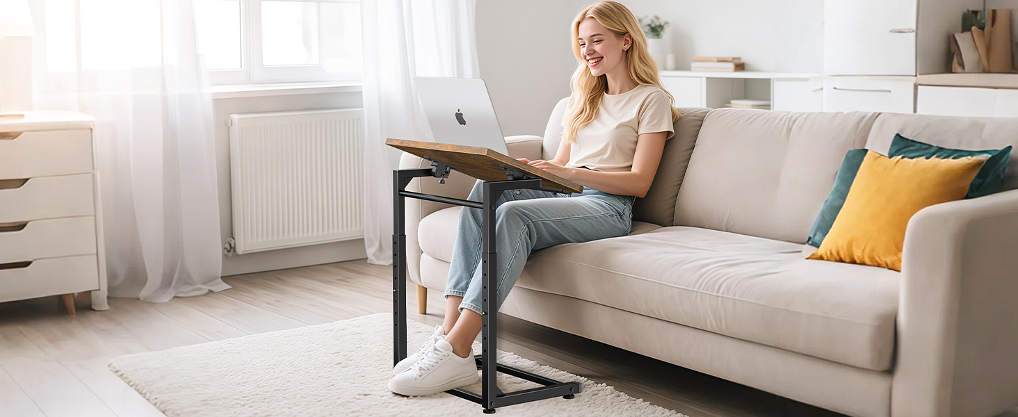 collapsible bedside table