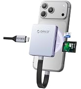 ORICO Magnetic M.2 2230/2242 NVMe SSD Enclosure for iPhone 4K ProRes Recording ith SD/TF 3.0 Card...