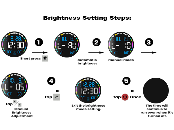 battery operated digital wall clock
