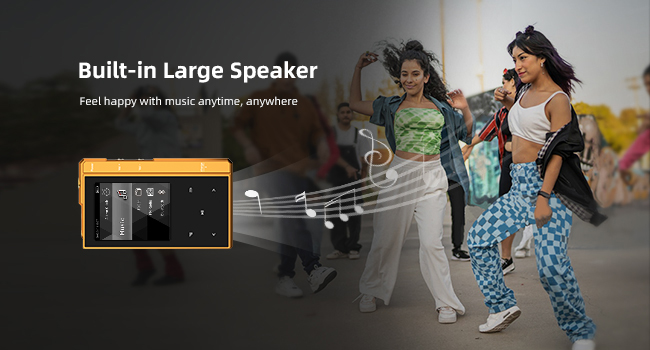 MP3 Player with Large Speaker