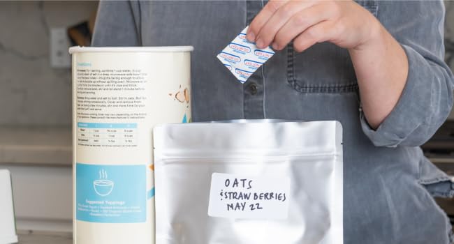 400cc oxygen absorbers for food storage mylar bags