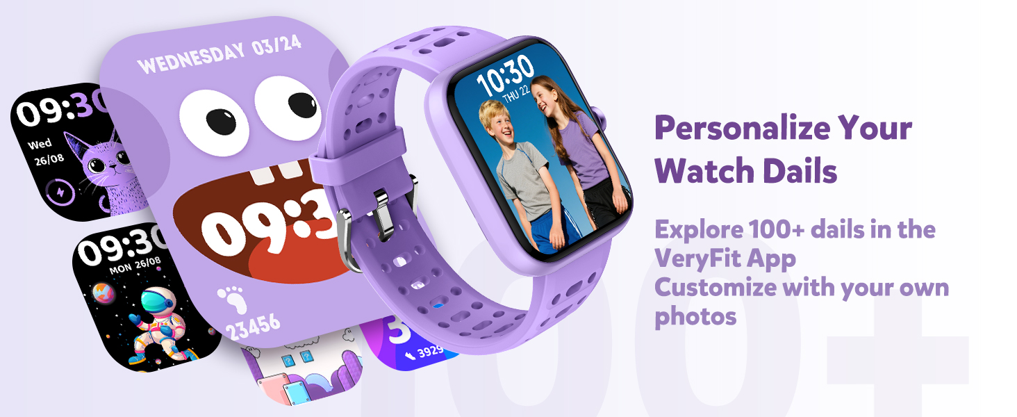 IP68 Waterproof Pedometer, Step Counter, Puzzle Games for Girls Teens 5-16, 81 Sport Mode