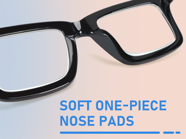 soft nose pads without pinching