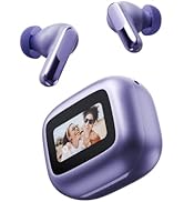 Wireless 5.3 Earphone, LCD Full-Color Touch Screen Control, Active Noise Reduction Headset, BT 5....