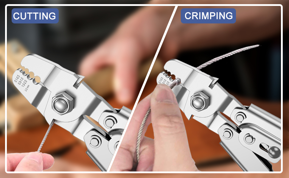 Wire Rope Crimping Tool Kit