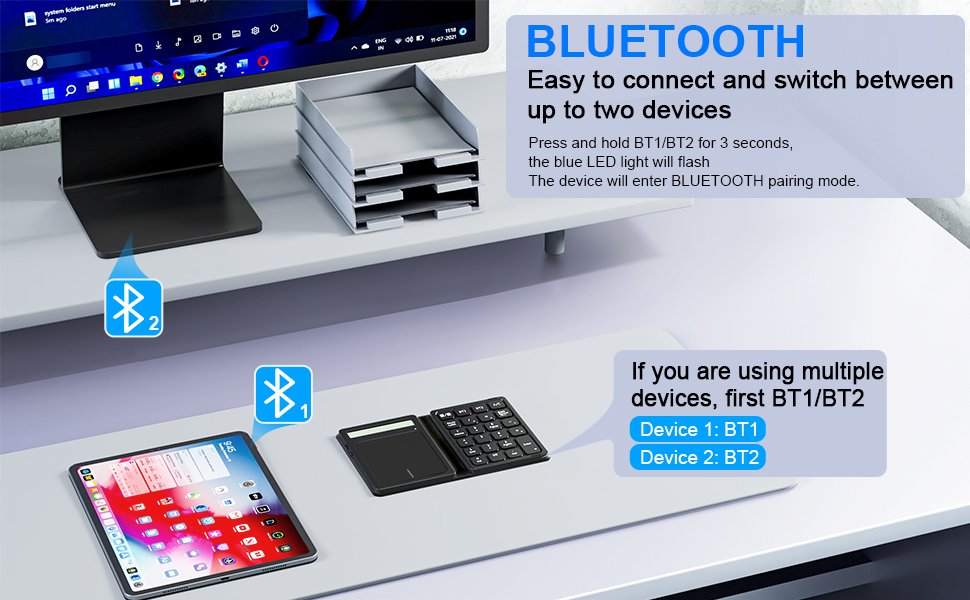 Bluetooth Number Pad