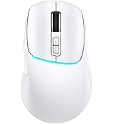 RAPIQUE R108 Wireless Bluetooth Mouse – Dual Bluetooth & 2.4GHz USB Receiver, 4 DPI Levels (1000–...