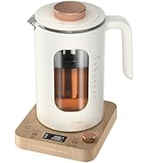 INTASTING Electric Tea Kettle, Electric Kettle with Tea Infuser, ±1? Knob Temperature Control, BP...