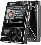 Fanvace HiFi MP3 Player, Lossless DSD High-Resolution Digital Audio Music Player, Portable DAC FL...