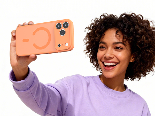 orange iphone 17 pro max case