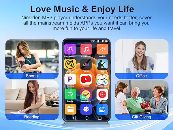 all-in-one mp4/mp3 music player