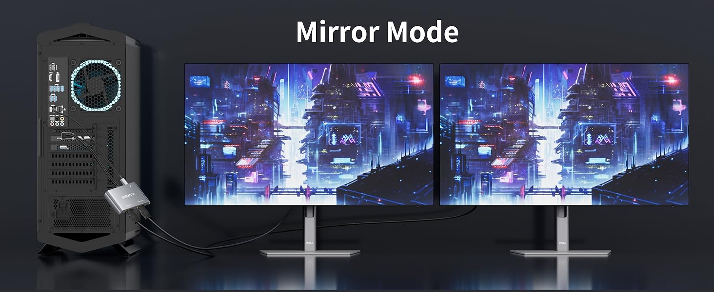 hdmi extender for dual monitors