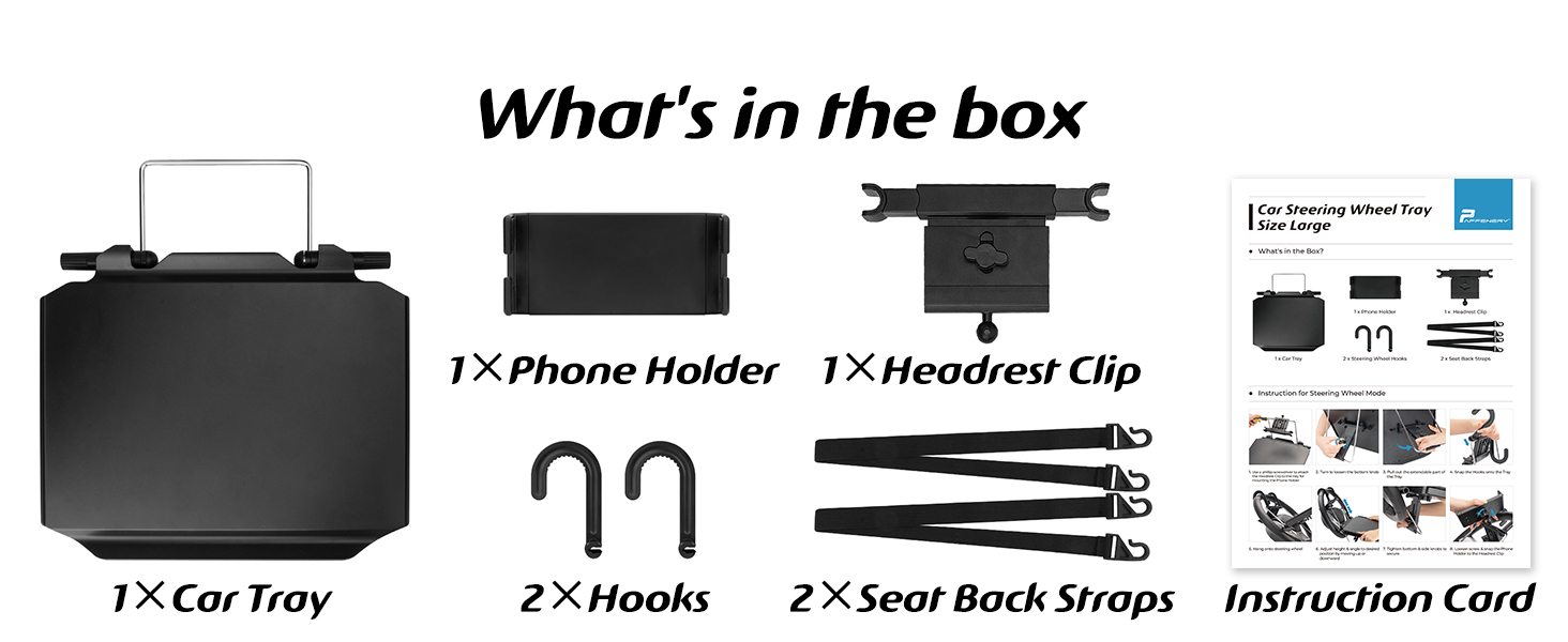 Car Steering Wheel Tray