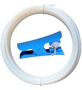 5M PTFE Tube for 1.75mm Filament - 2.5mm ID x 4mm OD Bowden Tubing Compatible with Bambu Lab A1/P...