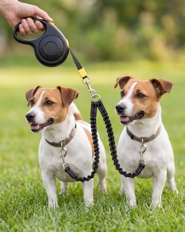 dual dog leash for 2 small dogs