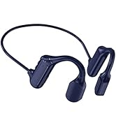 CHUYI Open Ear Air Conduction Headphone, Wireless Bluetooth 5.3 Noise Cancelling Headset, Waterpr...